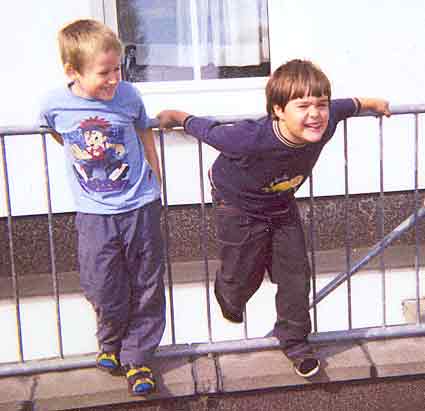 Georg mit Bj&ouml;rn