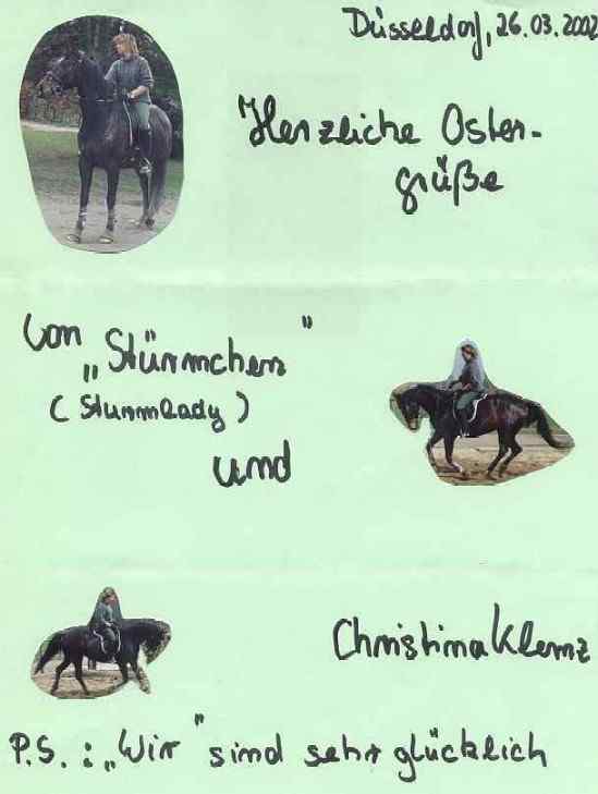 Brief:"Ostergru�"